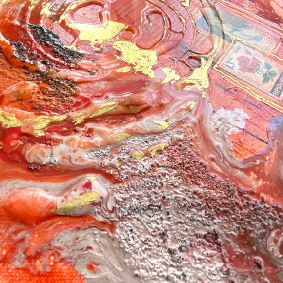 Mother’s Day 1968 - Original Art Mixed Media Collage Artwork by Tristina Dietz E - Picture 7 of 9